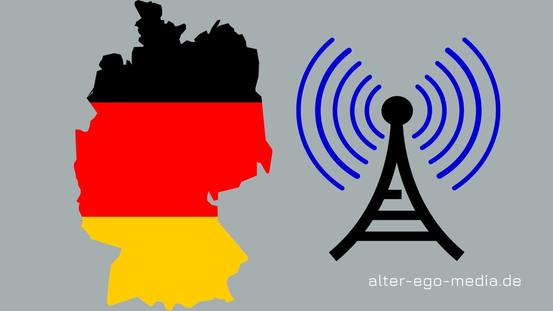 Покрытие мобильной связи в Германии
